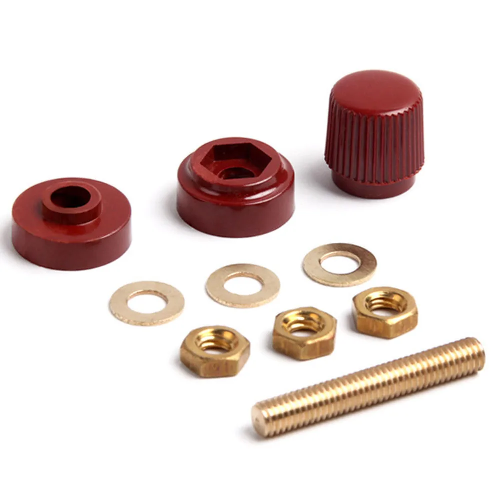 JS-333/JS-555 M6/M8 High Current Binding Post ทองเหลือง Binding สําหรับเครื่องเชื่อมสําหรับแยกและกระจาย Welders