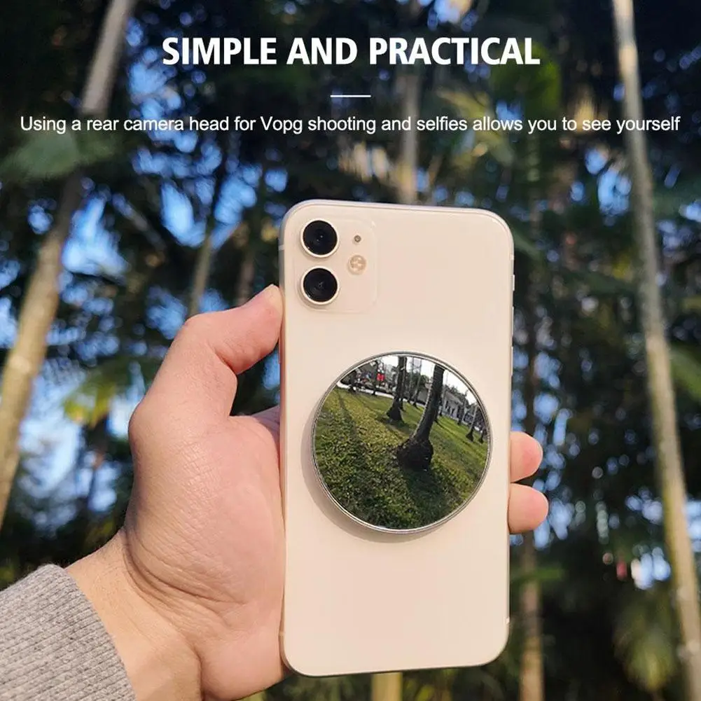 Mobile Selfie Small Mirror To Take Photos Of Live Photography AfterMini Portable Smartphone Beauty Mirror Vlog Square Mirror