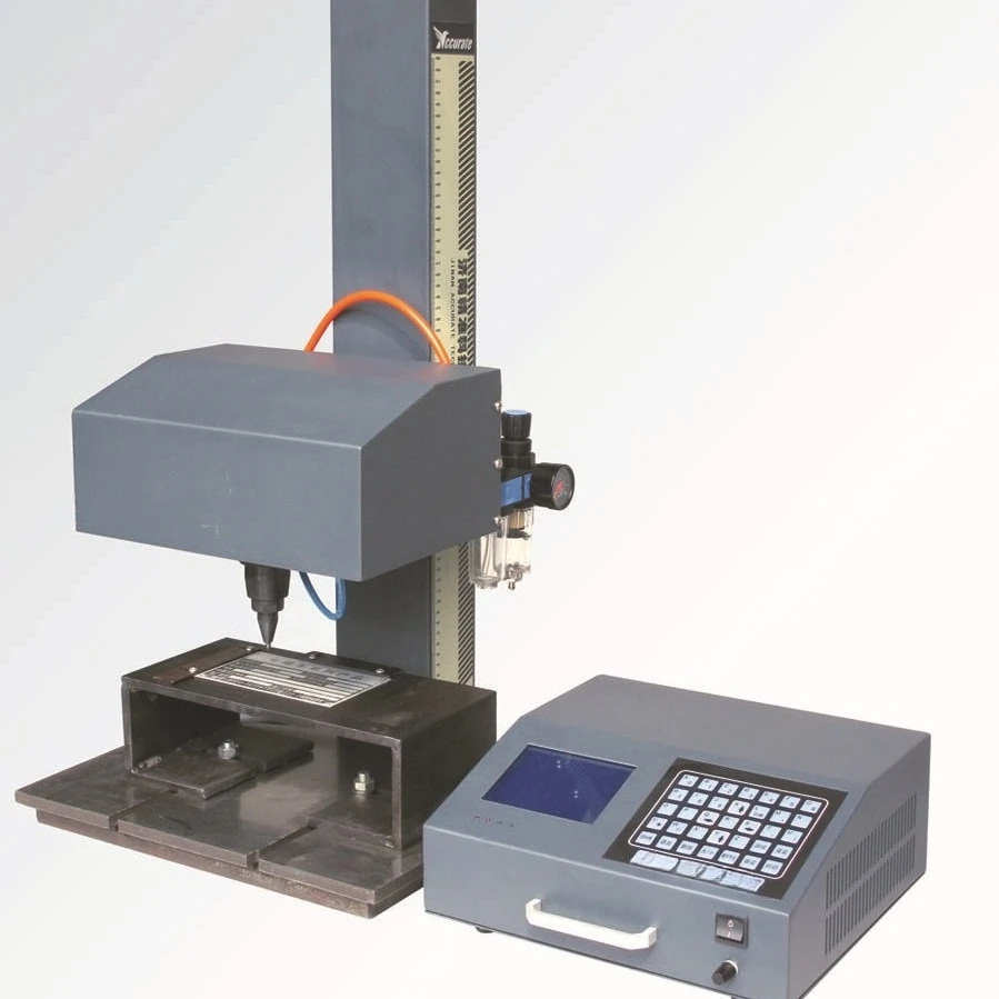 

Suitable for desktop nameplate metal pneumatic coding machine, serial number coding on the surface of the workpiece