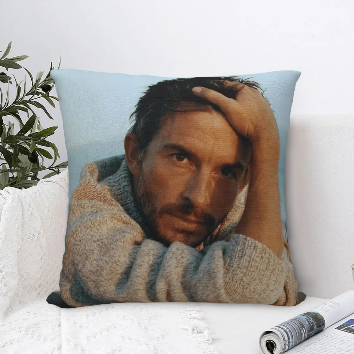 

Наволочка Джонатан Бейли с двусторонним принтом, полиэстер, чехол для подушки, подарочная наволочка, чехол для спальни, оптовая продажа, 18 дюймов