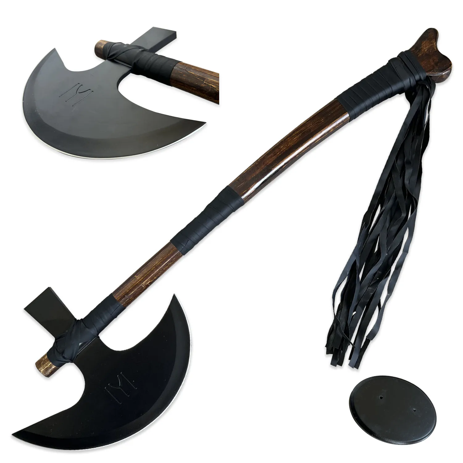 

Turgut Alp Axe Handmade Dirilis Axe Wooden Handle Axe