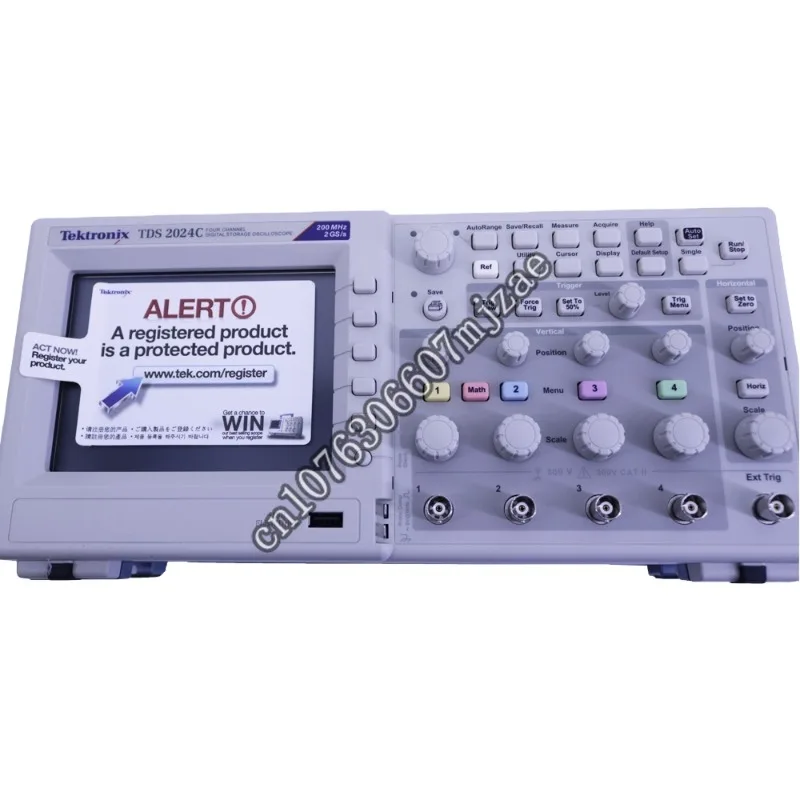 Tektronix TDS2024C Digital Storage Oscilloscopes 4 Channels 200 MHz 2 GS/s Sample Rate Digital Oscilloscopes