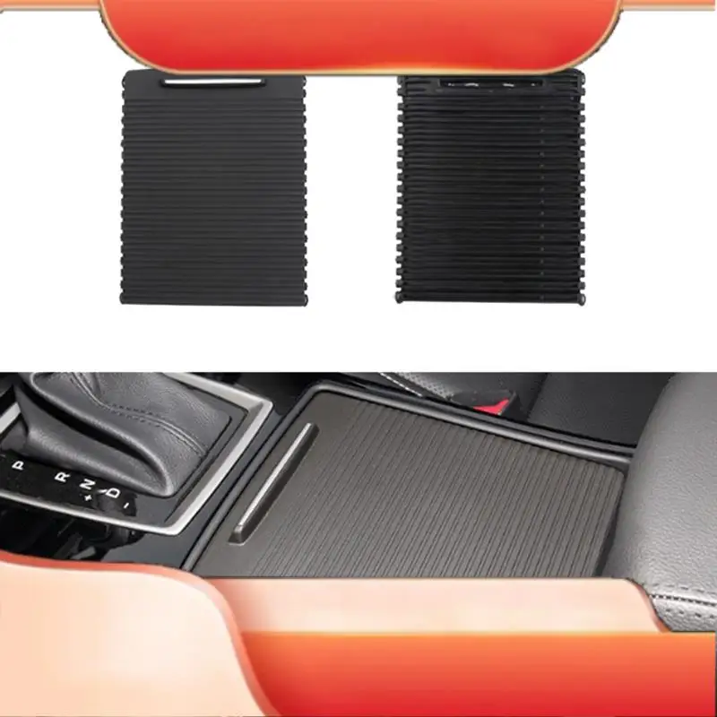 

Car Center Console Cup Holder Slide Roller Blind For Hyundai MISTRA 2014-2019 Drink Holder Curtain Interior Accessories