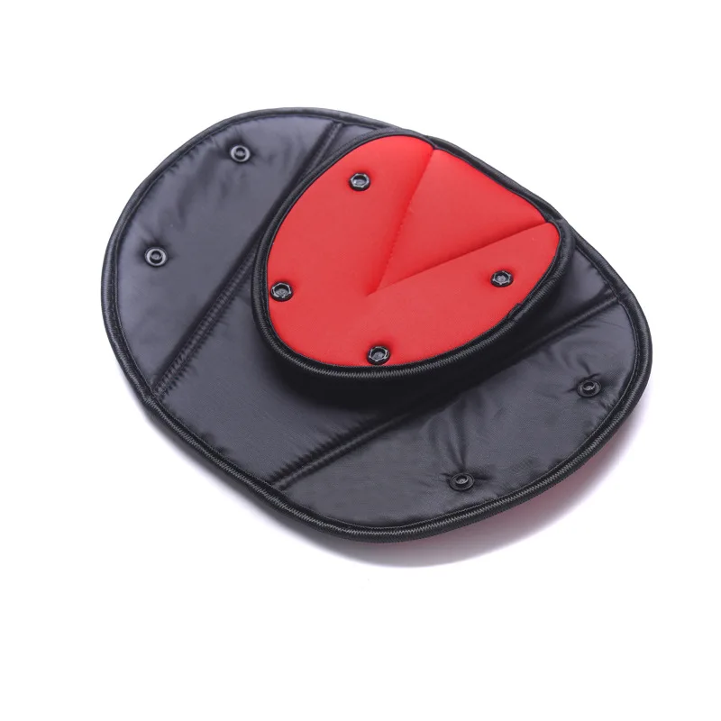 1 قطعة عشوائي قابل للتعديل مقعد السيارة حزام وسادة لينة حزام غطاء سلامة الطفل وسادة حامي مقعد السيارة محول للطفل النساء