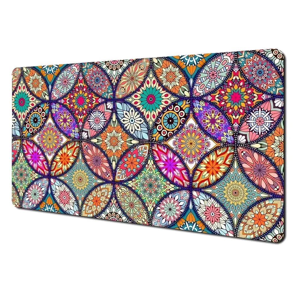 

Mandala Pattern Mouse Pad Large Gaming Mousepad XXL Non-slip Computer Laptop Tablet Mat Mini Nootbook Game Rug PC Playmat