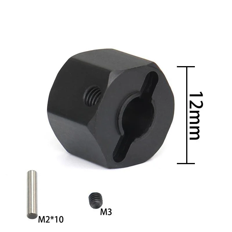 4 Stuks 12MM Wiel Hex Hub voor 1/10 RC Crawler Axiale SCX10 Traxxax Trx4 Tamiya MST RC Auto Deel, 8mm