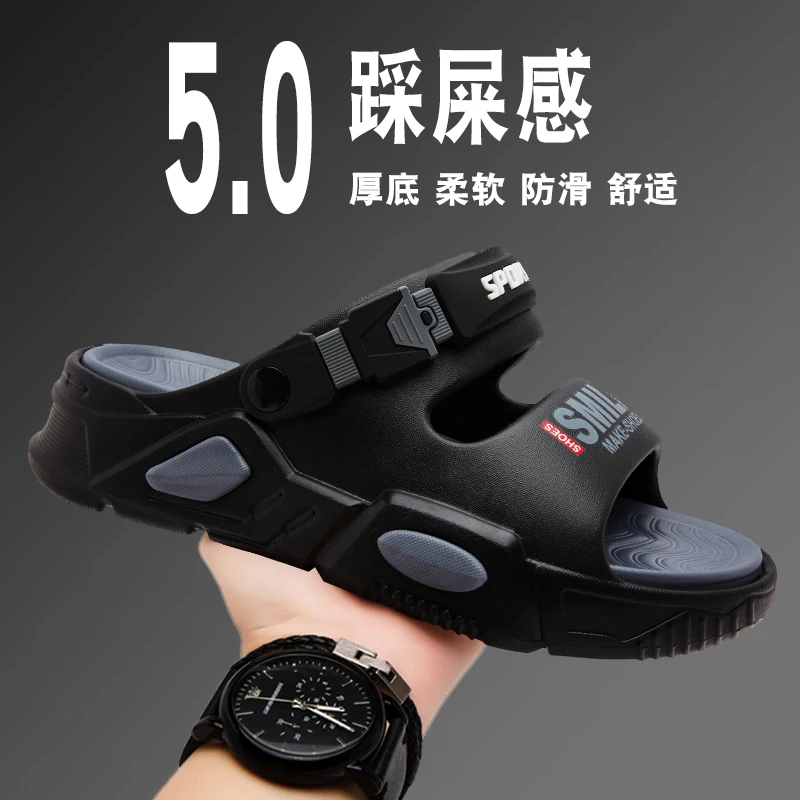 

Premium EVA Summer Slides Multi-wear Outdoor Casual Water Ready Beach Slippers