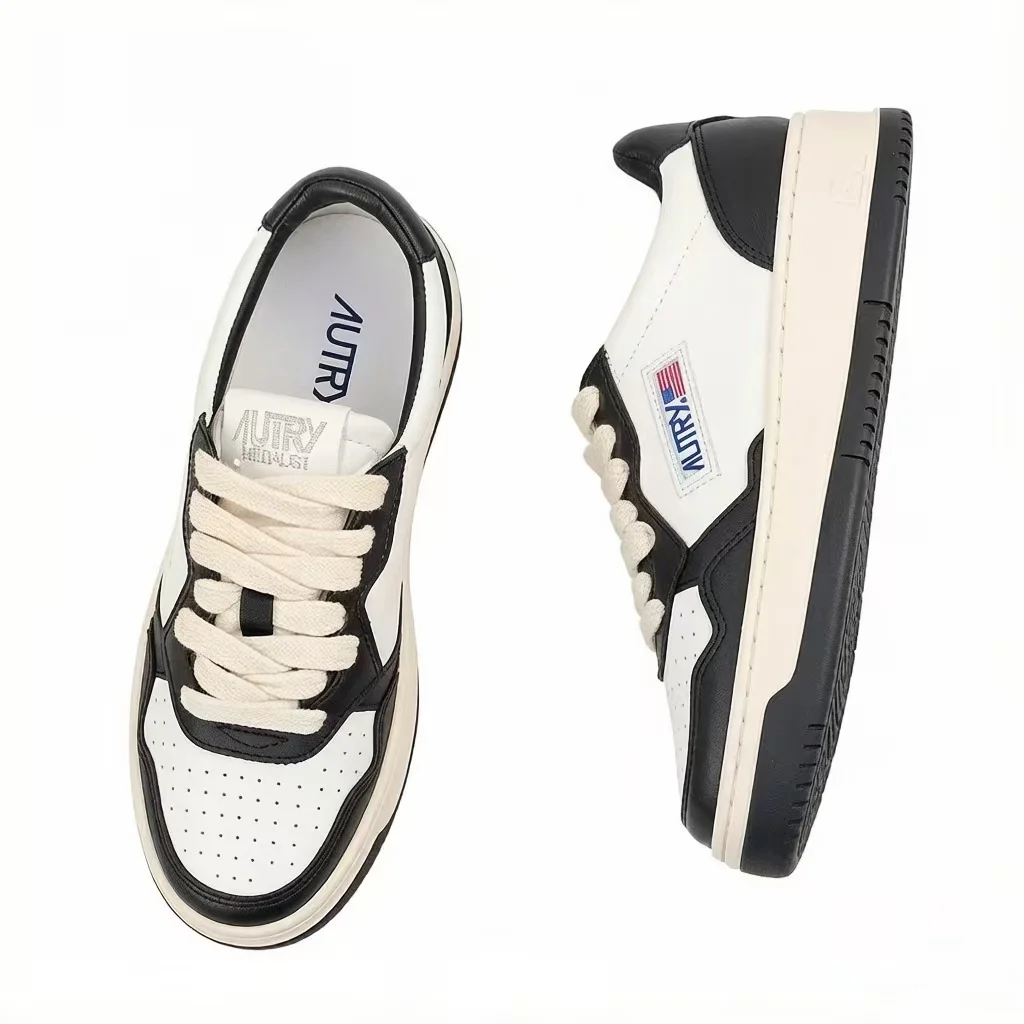 Zapatos Deportivos Casuales para Hombre y Mujer, Modelo KWUN AUTRY 2026, con Bloques de Color Blanco, para Correr