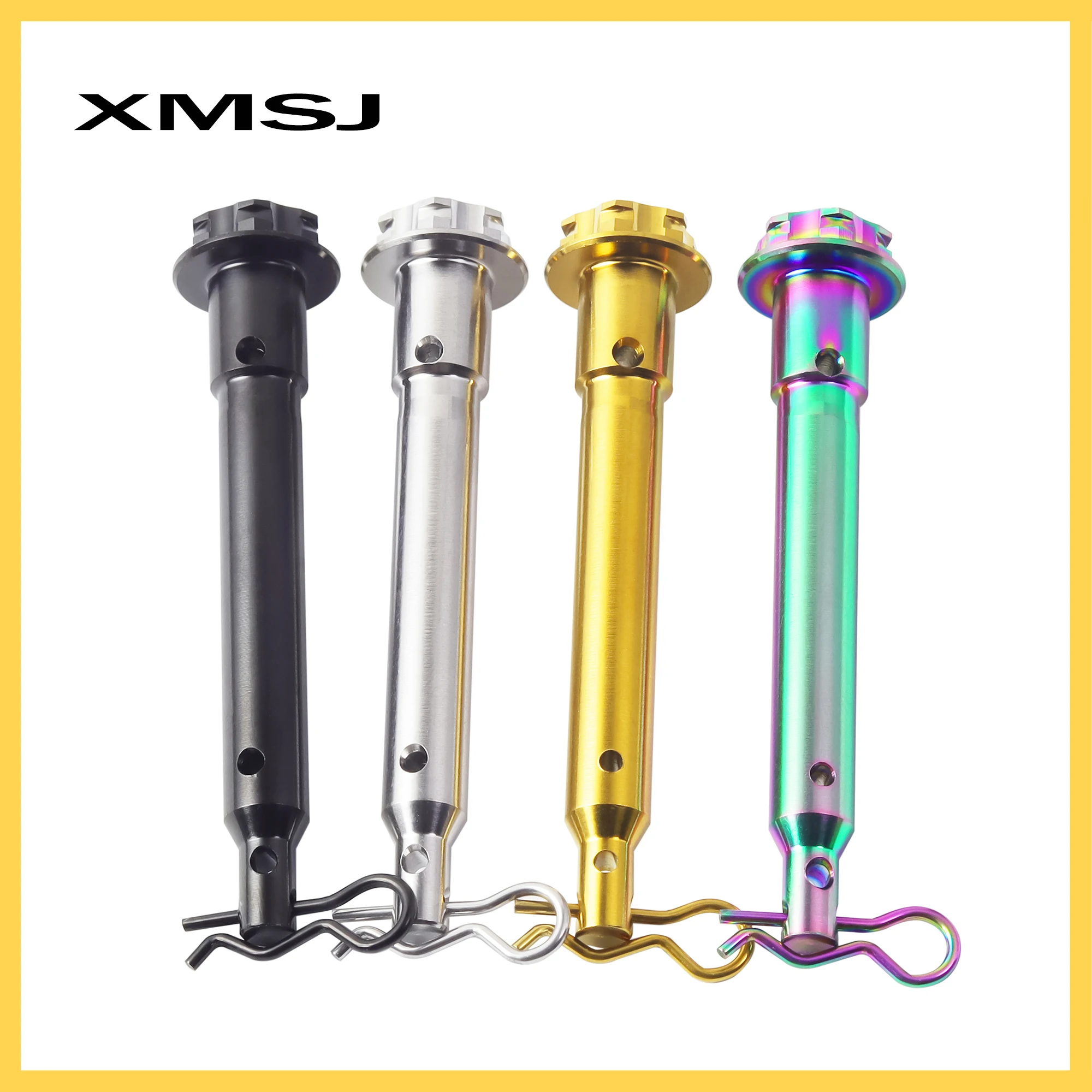 XMSJ Brake Pins Caliper Pad Rear Screw Motorcyle Oil Disc Brake Caliper Guide Pin Titanium Bolts for Piston Brembo Calipers