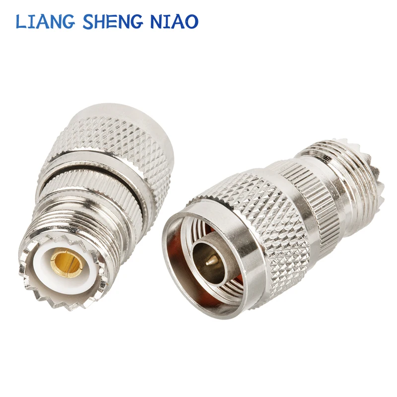 1pcs UHF PL259 SO239 TO N Connector UHF Female Jack To N Male Plug RF Coax Connector Straight Adapter SL16 L16 N Crossover sub