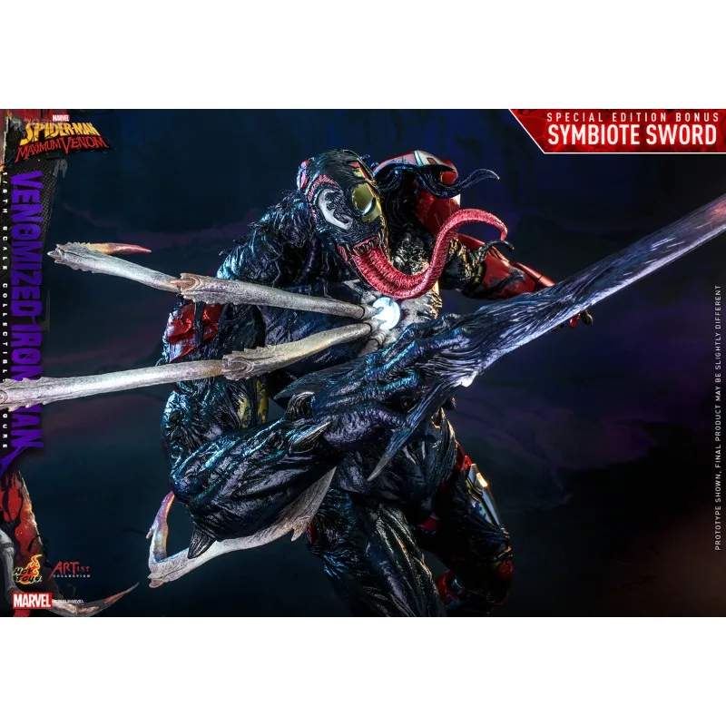 HEISSES SPIELZEUG Osoriginal 1\6 Mobile Puppe ACS 004 Animierter Spider Man: Maximal Venom Venom Iron Man Anime Actionfigur Modellspielzeug