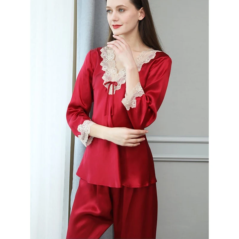 2024 Women's Summer (2colors M-4XL) Summer Pajamas Women V-Neck Tops Two Piece Sets Loose Homewear New Arrival Hot Sale Suit Set