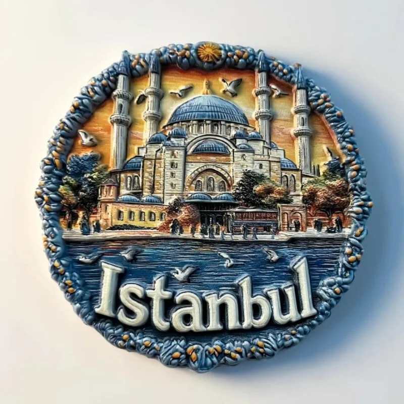 

Turkey Travelling Souvenirs Kemer Fridge Magnets Cappadocia Hot Air Balloon Antalya Fridge Stickers Wedding Gifts Home Decor