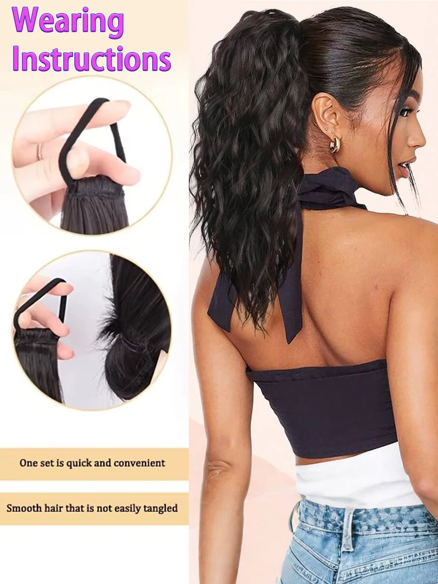 Thumbnail 3 - #55 Highest Rated Synthetic Drawstring Ponytails to Buy in 2026