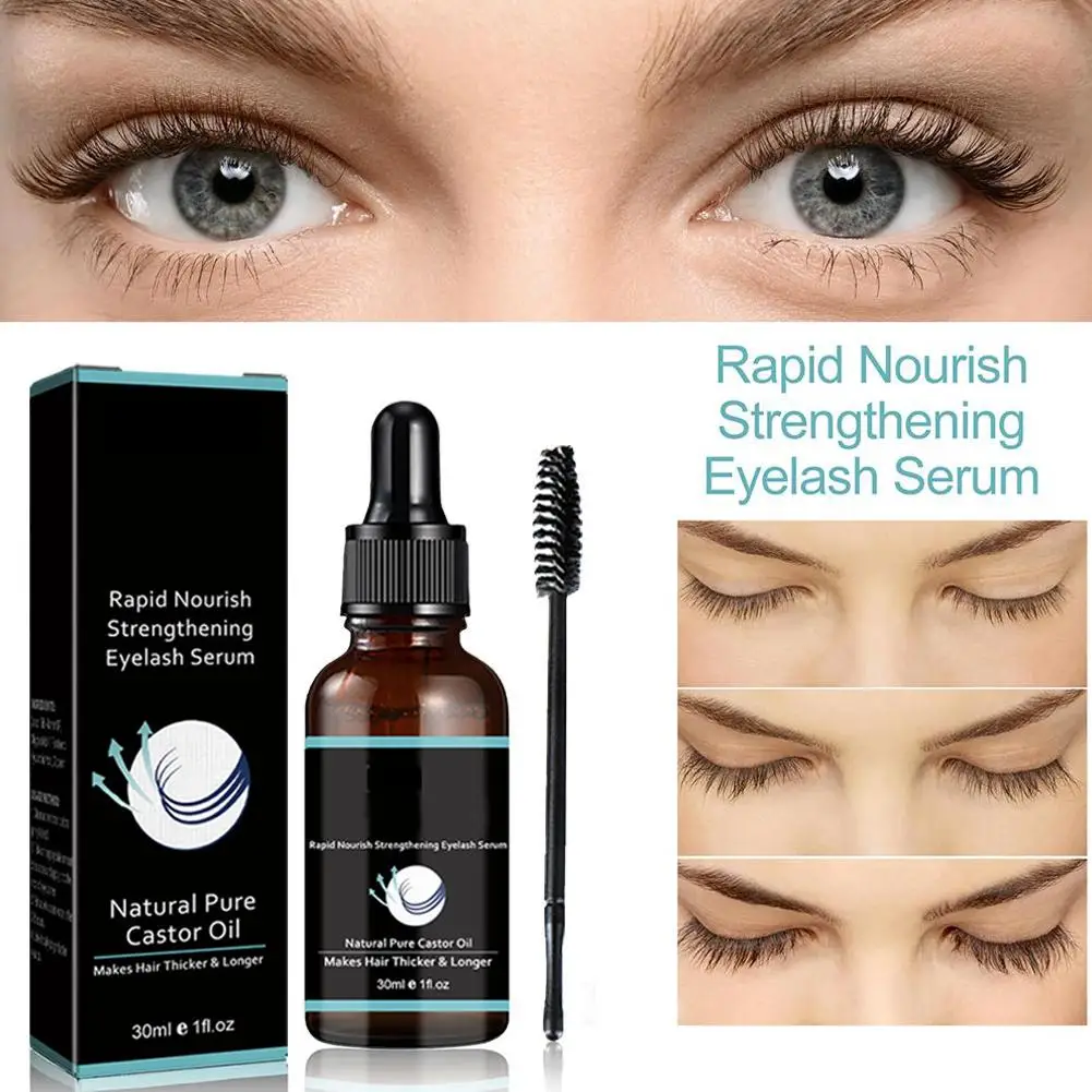 Natural Rapid Lash Crescimento Soro, Sobrancelha Enhancer, Longer, Thicker, Curl, 2024, K0C9