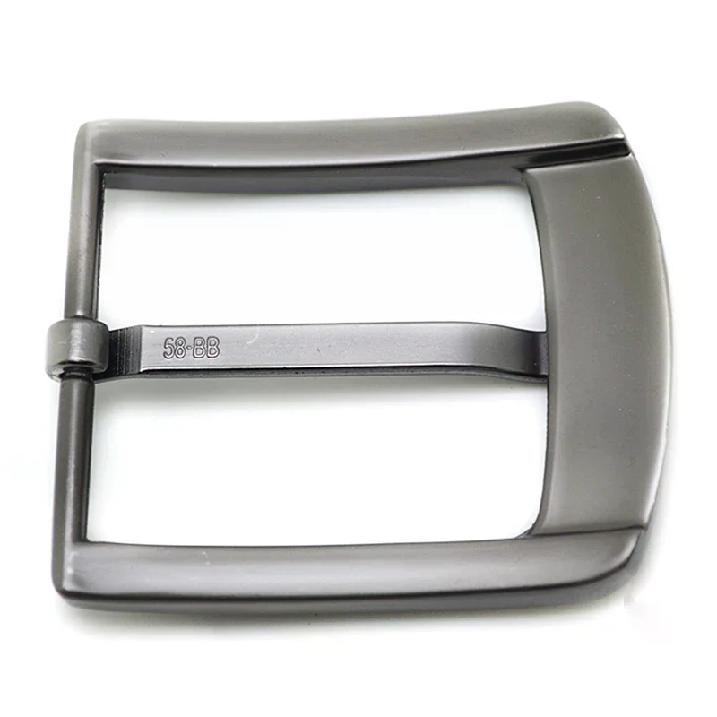 

40 mm Zinc Alloy Men's Casual Belt Buckle End Bar Heel Buckle Single Pin Buckles