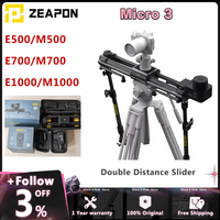 Zeapon Micro 3 E500 E700 E1000 M500 700 1000 Motorized Slider DSLR Camera Video Double Distance Portable Rail System