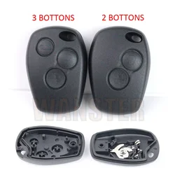 2 3 Bottons Auto Sleutelhanger Behuizing Behuizing Voor Renault Dacia Modus Clio 3 Twingo Kangoo Vervangende Sleutel Shell