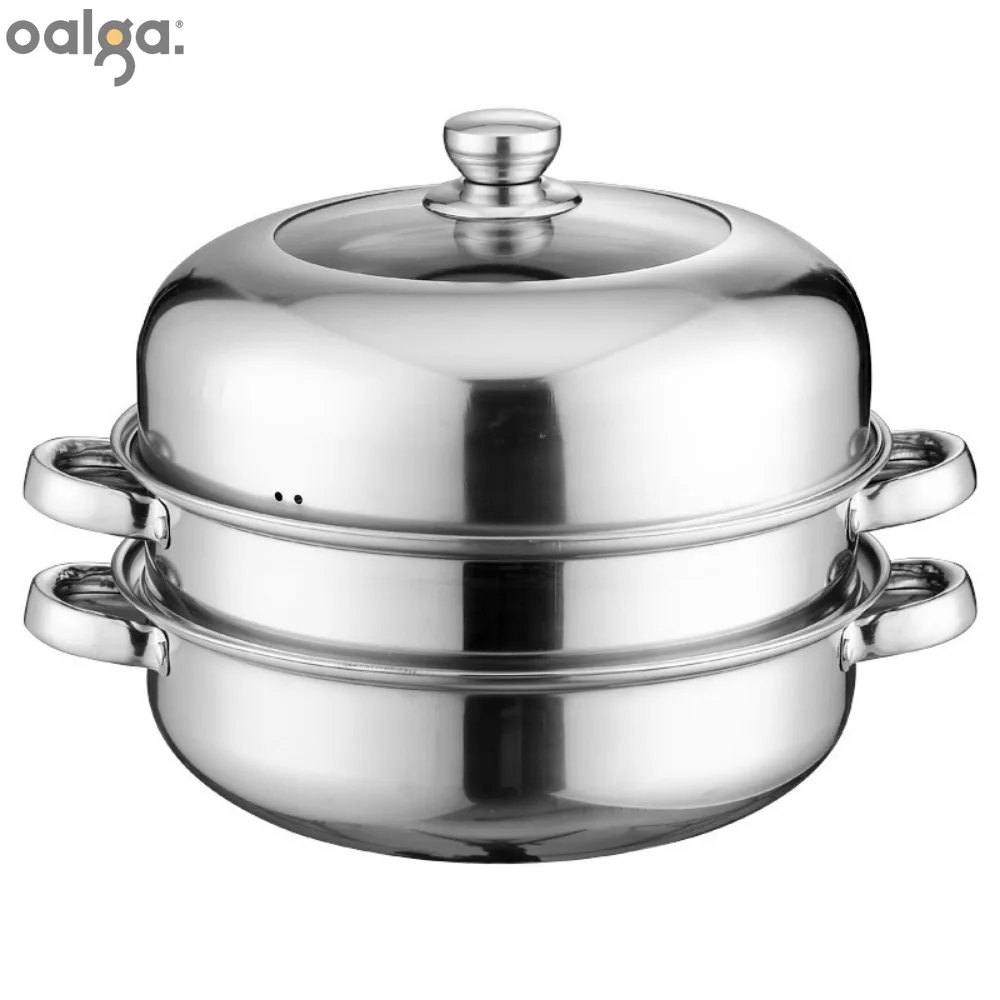 

Stainless Steel Steamer Household 2-3 Layer Multifunctional Soup Steamer Christmas Gift Boilers Cookware Food Steamer Pot Boiler