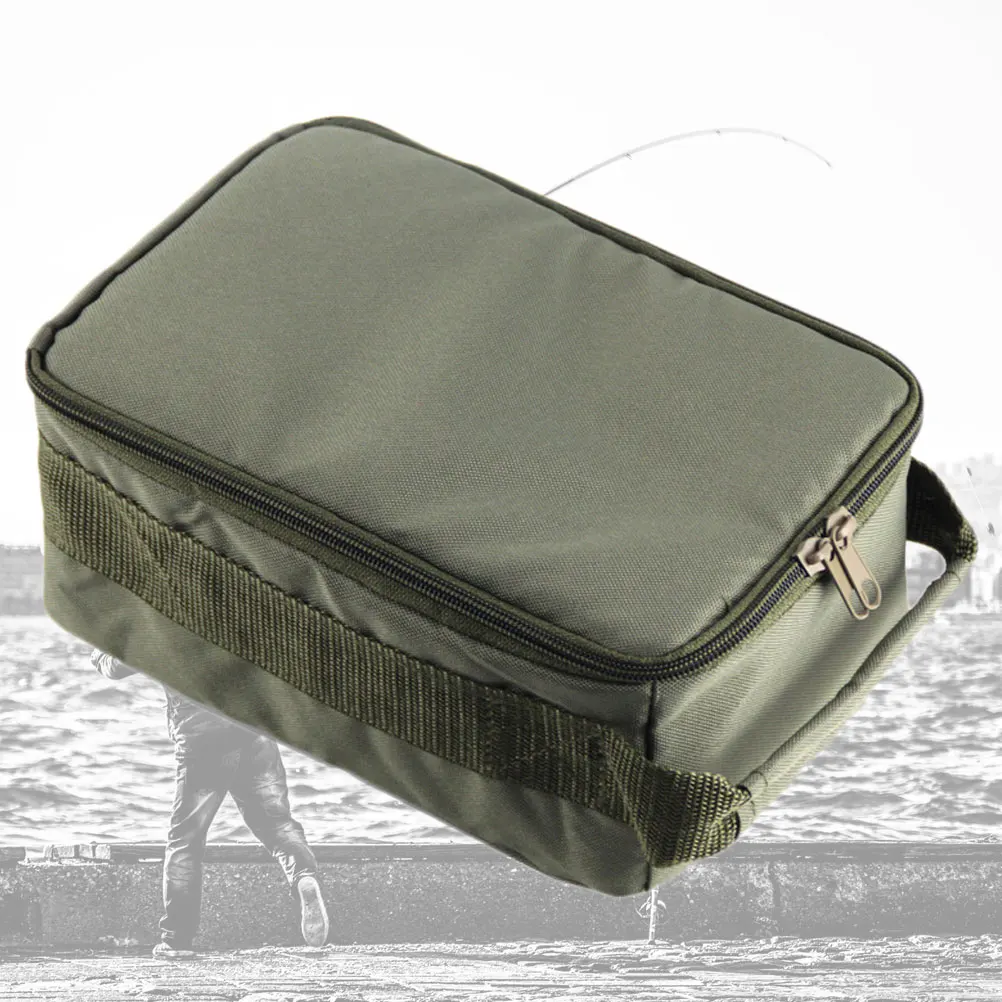 

Bait Bag Eva Fishing Coil Reel Accessories Case Backpack Pouch Rod Storage Tool Gear Sea for