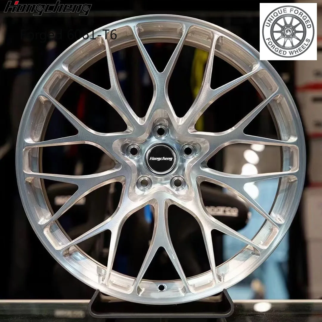 

New model of 26 Monoblock 22 Inch Rim Brush clear Finish 5x108 5x114.3 Passenger Car Wheels for M3 M4 G82 RS6