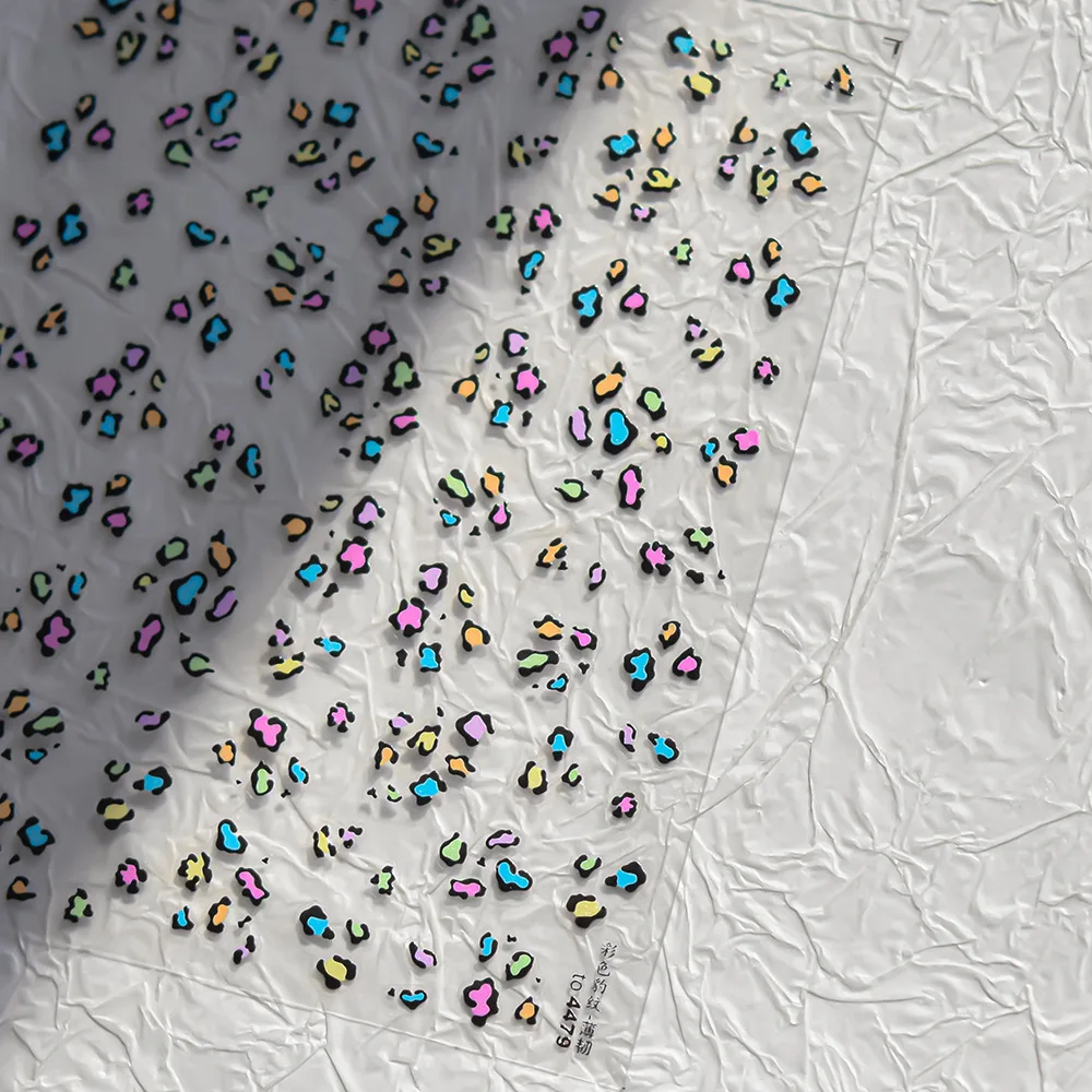 Koreanische Jelly Smile Nail Art Aufkleber Niedliche blinkende Augen Coole Sonnenbrille 5D Glänzende Gel-Effekt Nail Art Dekoration Maniküre Aufkleber