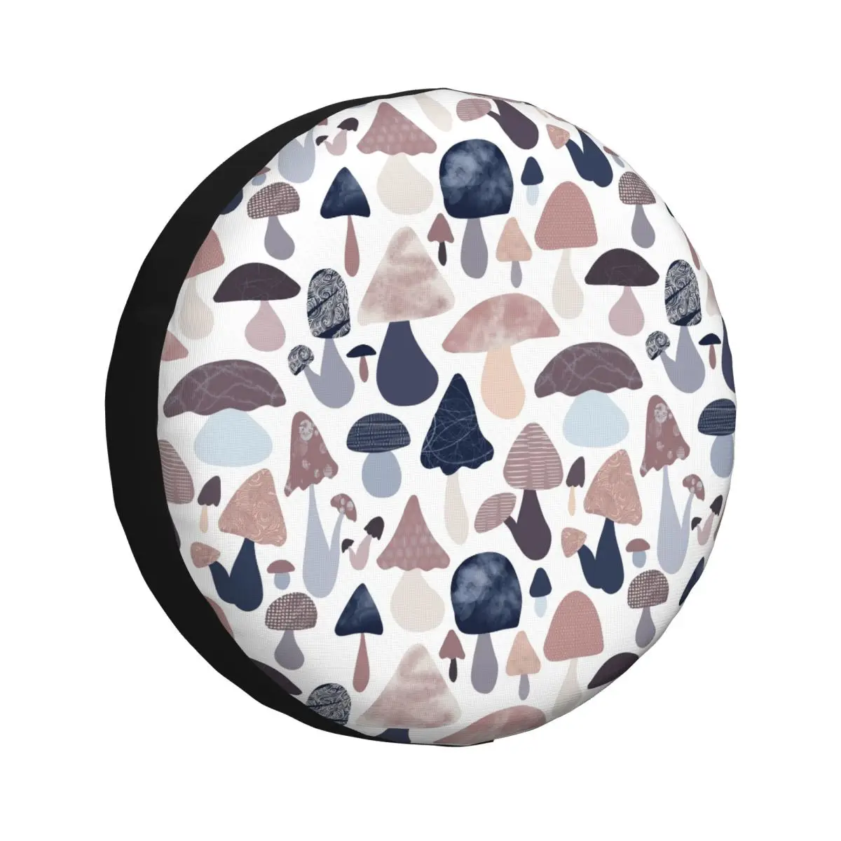 Mushrooms Seamless Pattern Spare Tire Cover for Jeep Pajero SUV RV Car Wheel Protectors Accessories 14