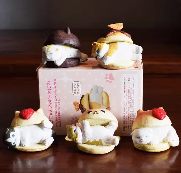 

Полная серия Mofusand Shark Cat слепая коробка Cos Cinnamoroll Kuromi персонажи экшн-фигурки игрушки украшение для рабочего стола подарки-сюрпризы