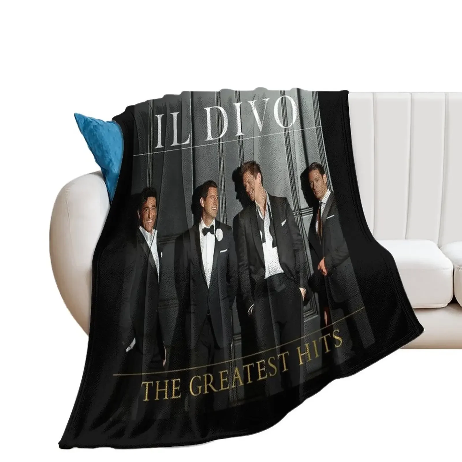 Il Divo greatest hits deluxe 2 cd version Throw Blanket Thermals For Travel manga halloween Blankets