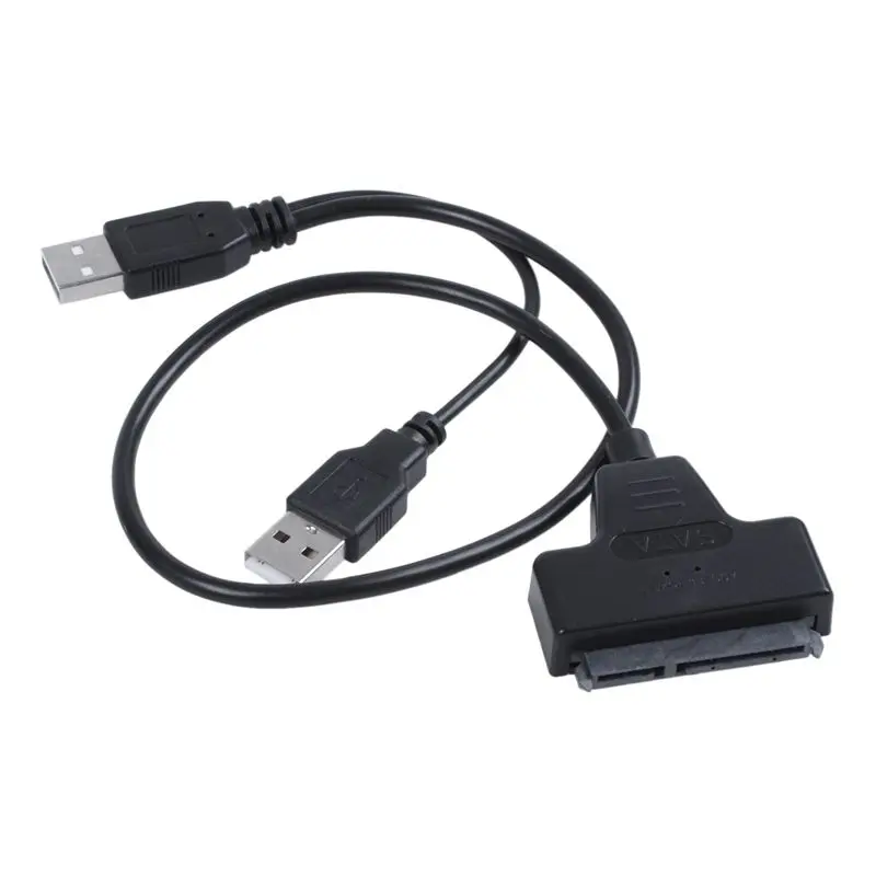 ABWR-3X USB2.0 To SATA Adapter Cable 48Cm For 2.5 Inch External SSD HDD