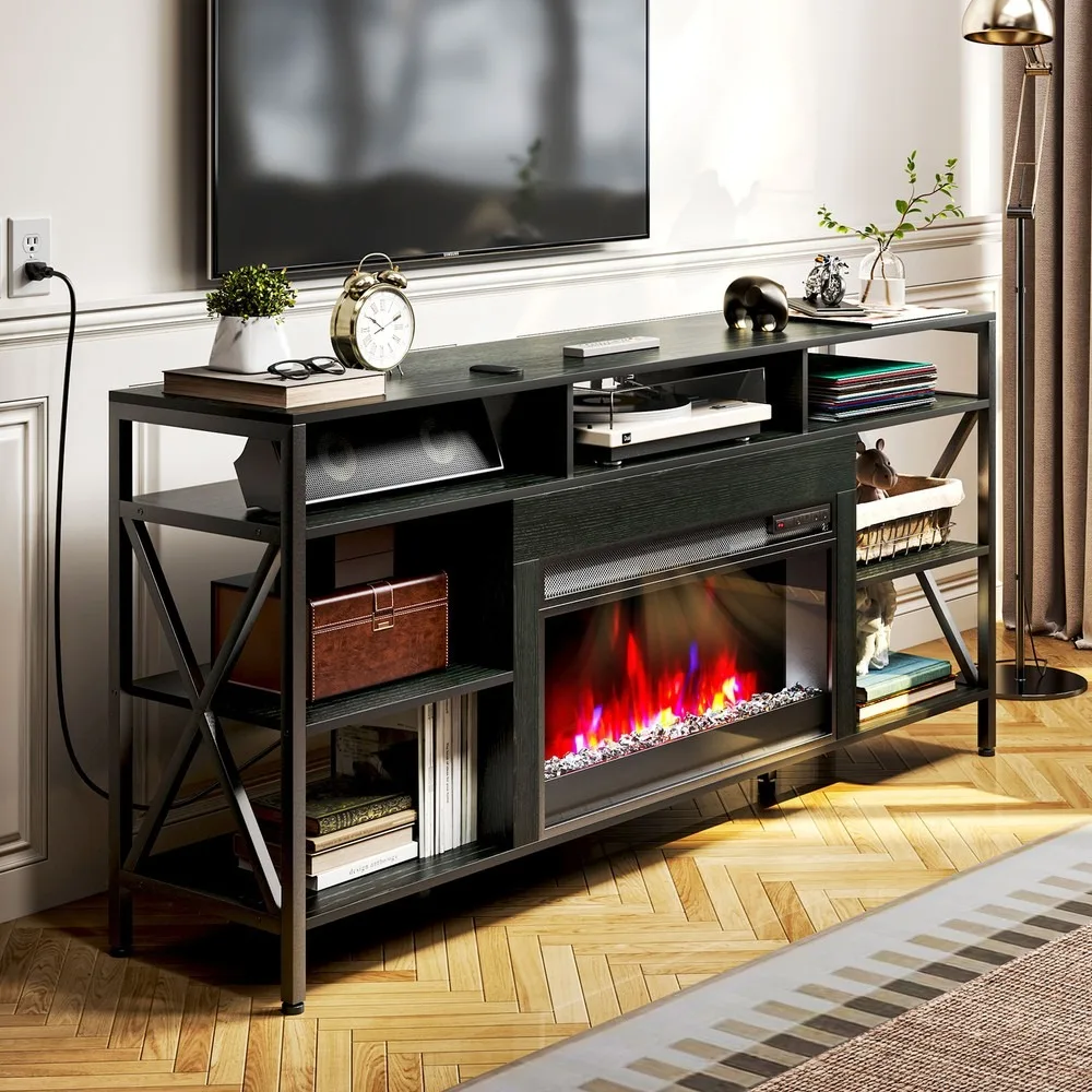 Led Tv Stand With F… - image