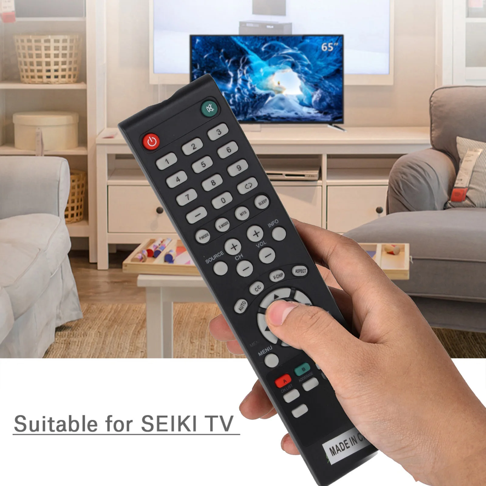 Controller for SEIKI TV Remote Control Remote Controller Universal TV Controller for SEIKI TV Controller Universal TV Controller