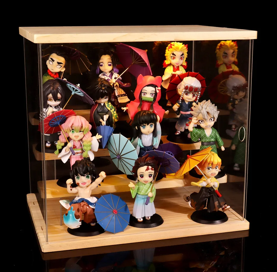 

Demon Slayer Rainy Season Series Blind Box Figures - Tanjiro, Mitsuri, Shinobu, Nezuko, Zenitsu, Muichiro - Desktop Ornaments
