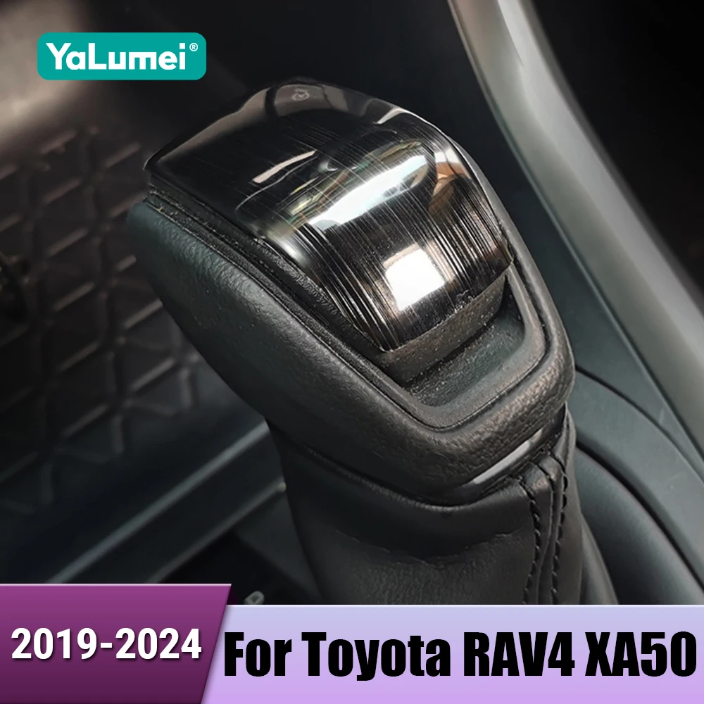 Für Toyota RAV4 XA50 2019 2020 2021 2022 2023 2024 Hybrid Auto Center Konsole Getriebe Shift Kopf Knopf Abdeckung Trim rahmen Zubehör
