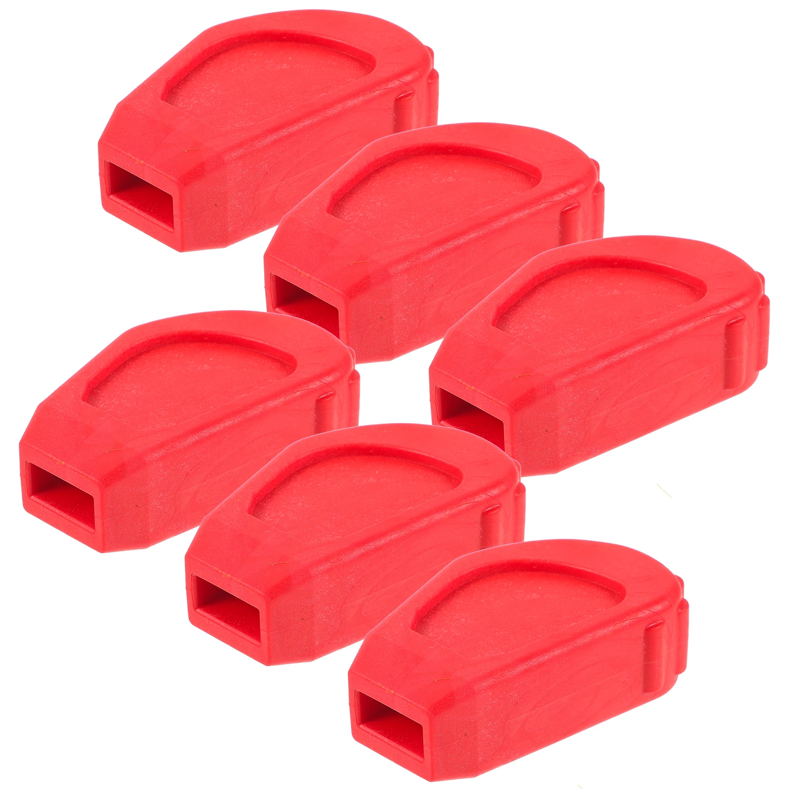 

6 Pcs Drum Pad Leg Rack Parts Shoe Cover Anti Skid Feet Rubber Replacement