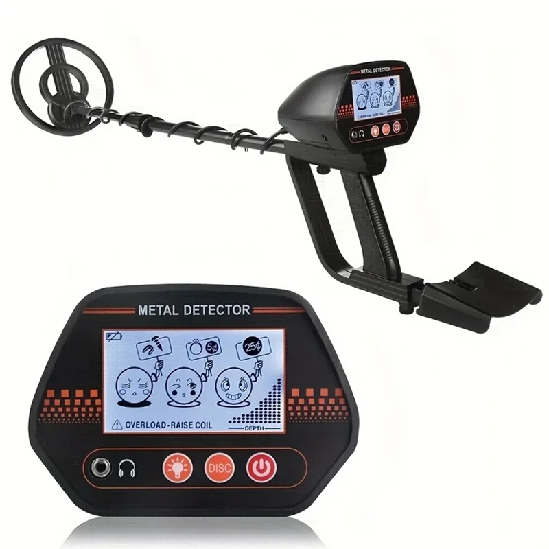 

WCS-High Sensitivity Treasure Finder Handheld Underground Metal Detector For Children Adults Gold Detector