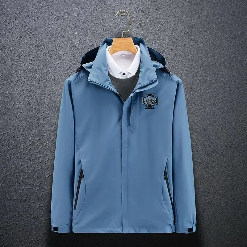 سترة خارجية جديدة ملابس رياضية بطبقة واحدة ملابس رقيقة مقاومة للرياح ومقاومة للماء للرجال والنساء