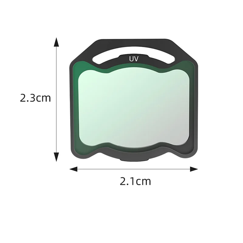 Pacote de filtro de lente ND JABS-Essential para DJI O4 Air Unit Pro com filtros ND8, ND16, ND32, ND64, UV, CPL