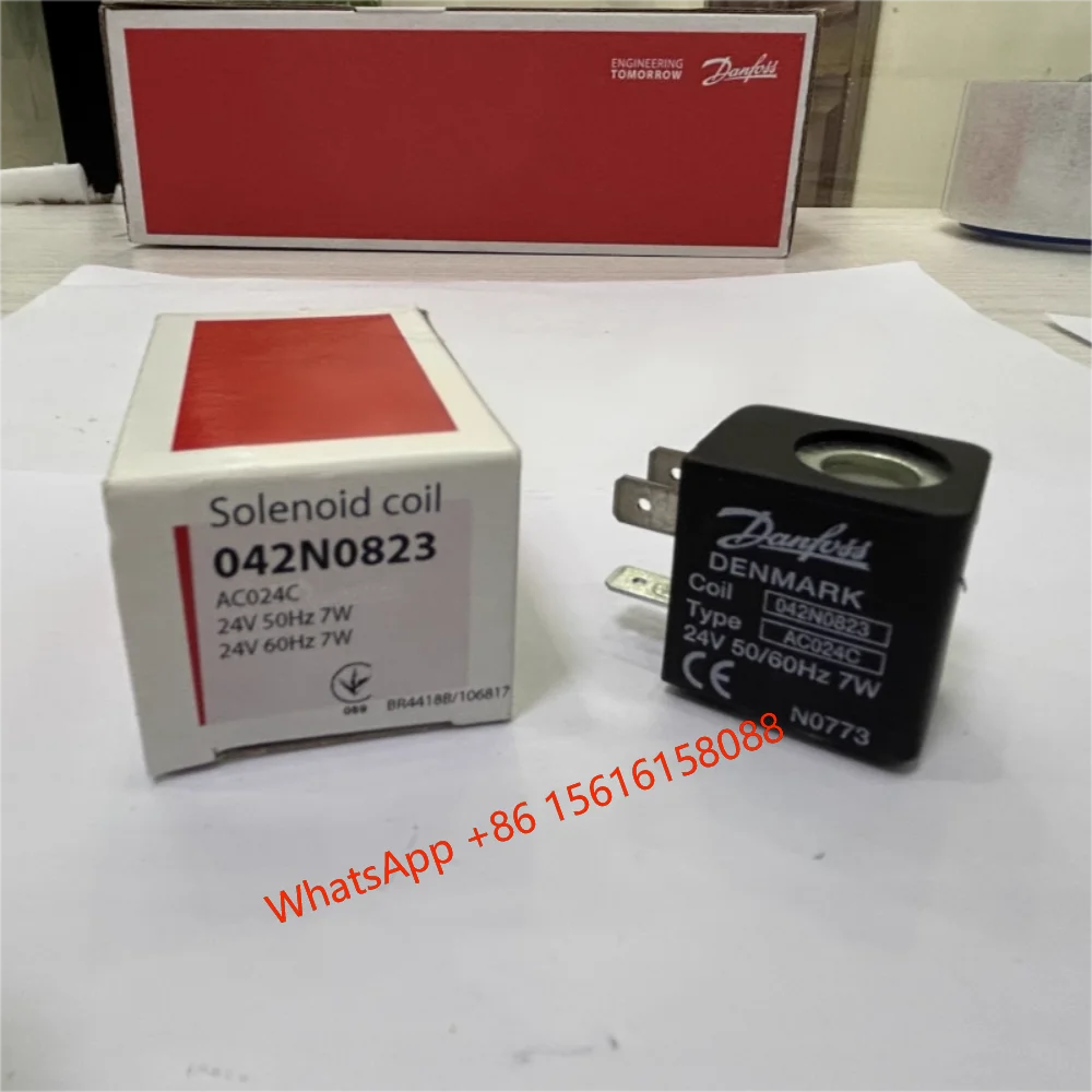

Solenoid valve coil 042N0156 042N0823 042N0840 042N0842 042N0843 Danfoss