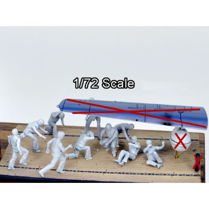 1:72 Die Cast Resin Model Assembly Kit Model Toy Needs Assembly Unpainted Free Shipping