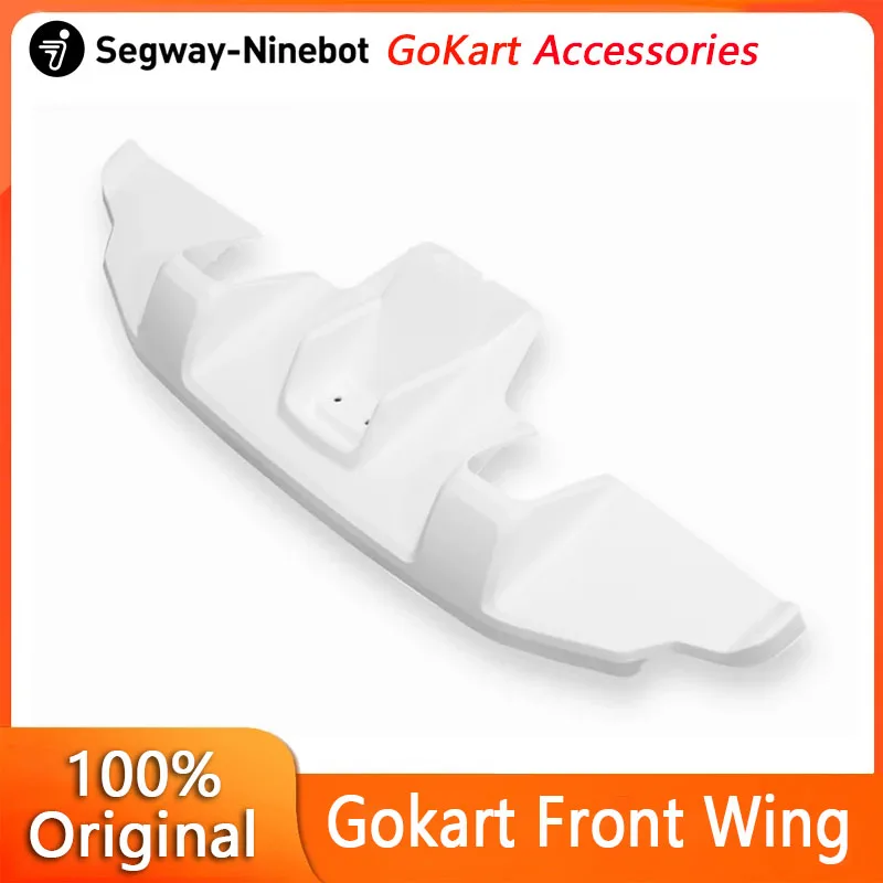 

Original GoKart Kit White Front Wing Spare Parts For Ninebot by Segway Go Kart Kit Refit Smart Scooter Accessories