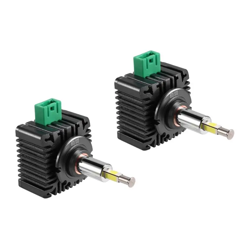 1Pair D3S/D3R LED Headlight 360 LED HID Xenon Bulb Turbo Car Lamps Motorcycle Light Plug And Play