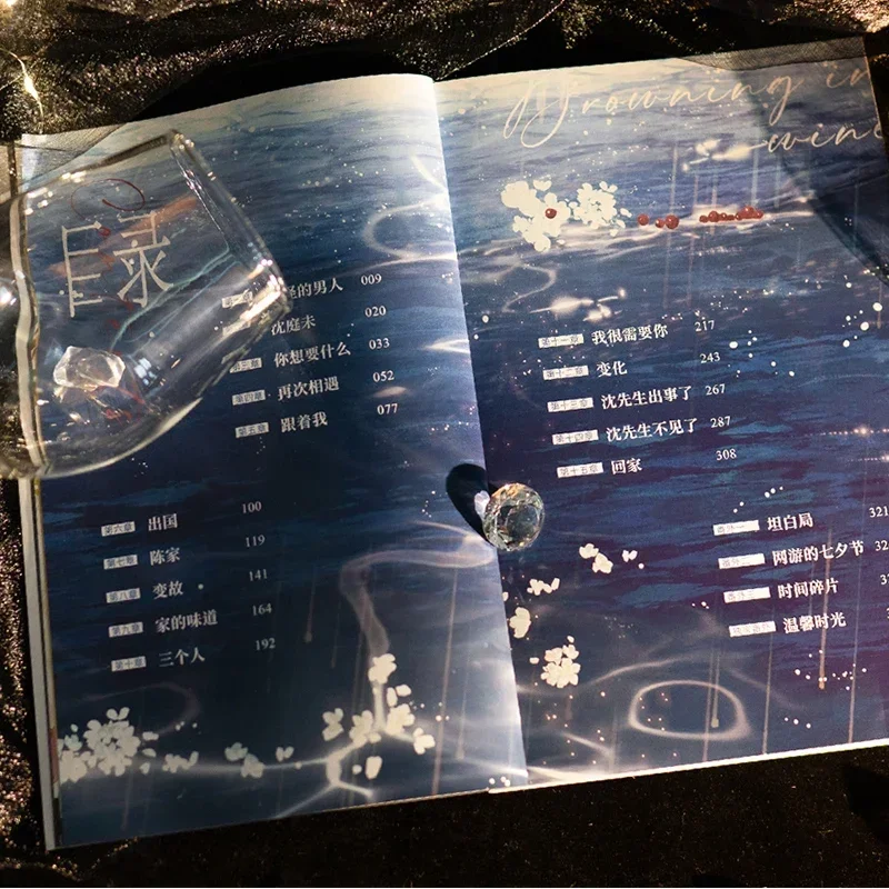 الغرق في النبيذ (ني جيو) الرواية الصينية المجلد 1 شين تينغوي، ليان جو الشفاء الحديثة الشباب الرومانسية الخيال Booklibro #4