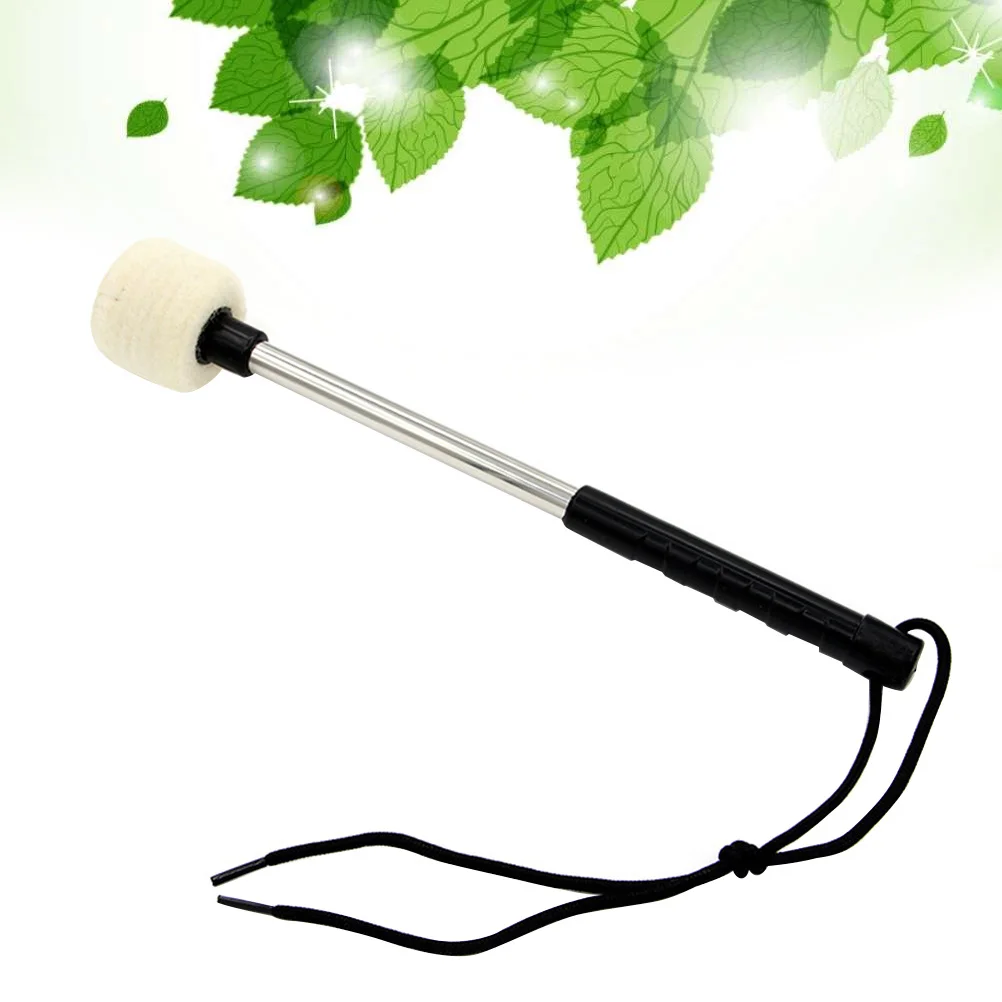 

1Pcs Wool Felt End Snare Drum Beater Stainless Steel Handle Durable Replacement Percussion Instrument Accessory Part