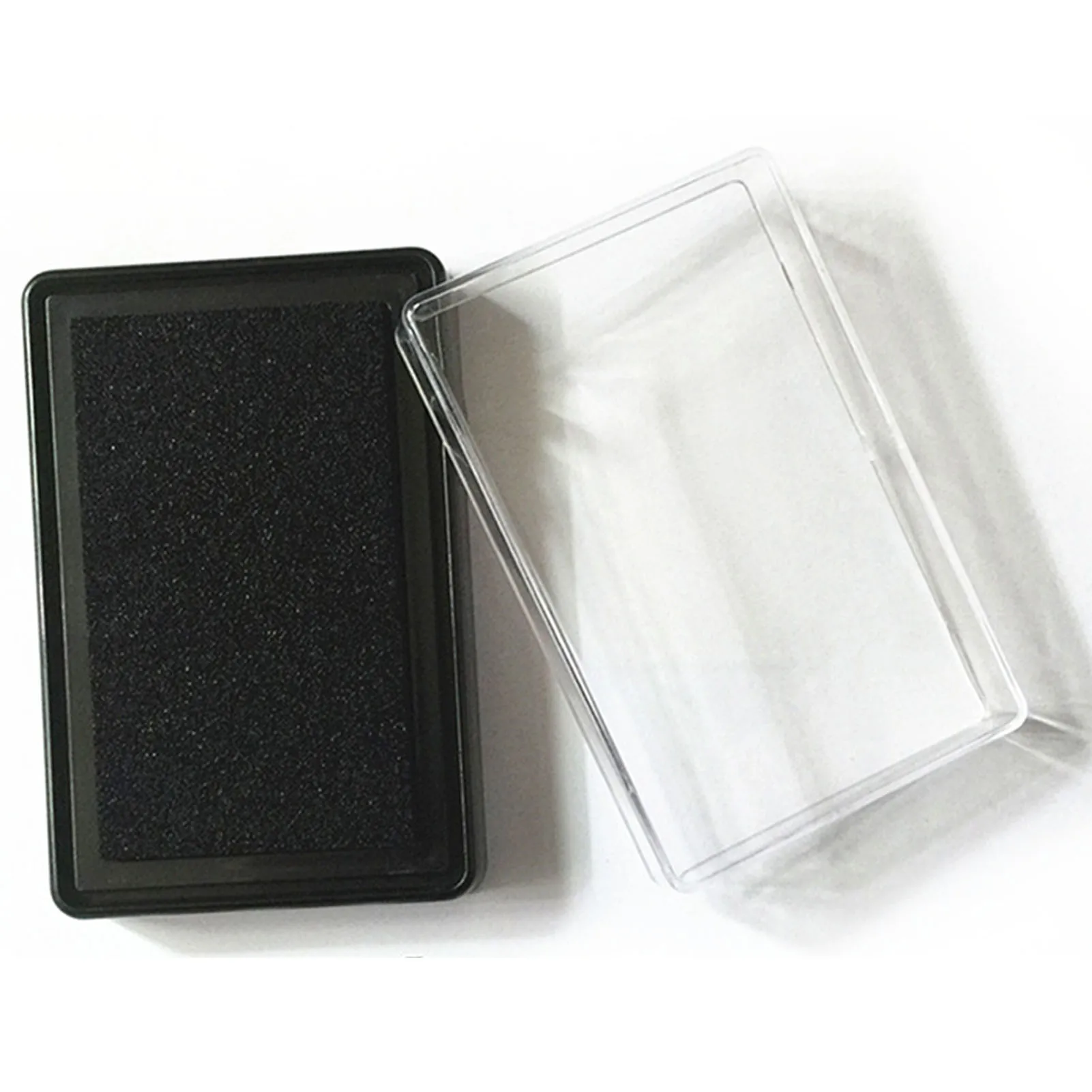 Red Ink Felt Stamp Pad for Scrapbook Durable Lightweight Ink Pads for Baby Footprint Handprint