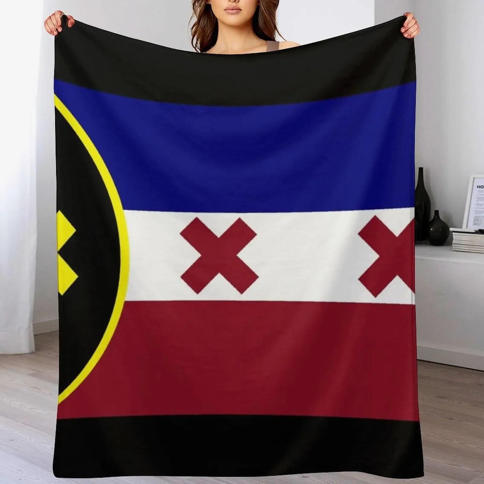 

lmanberg flag Throw Blanket wednesday heavy to sleep warm winter valentine gift ideas Blankets