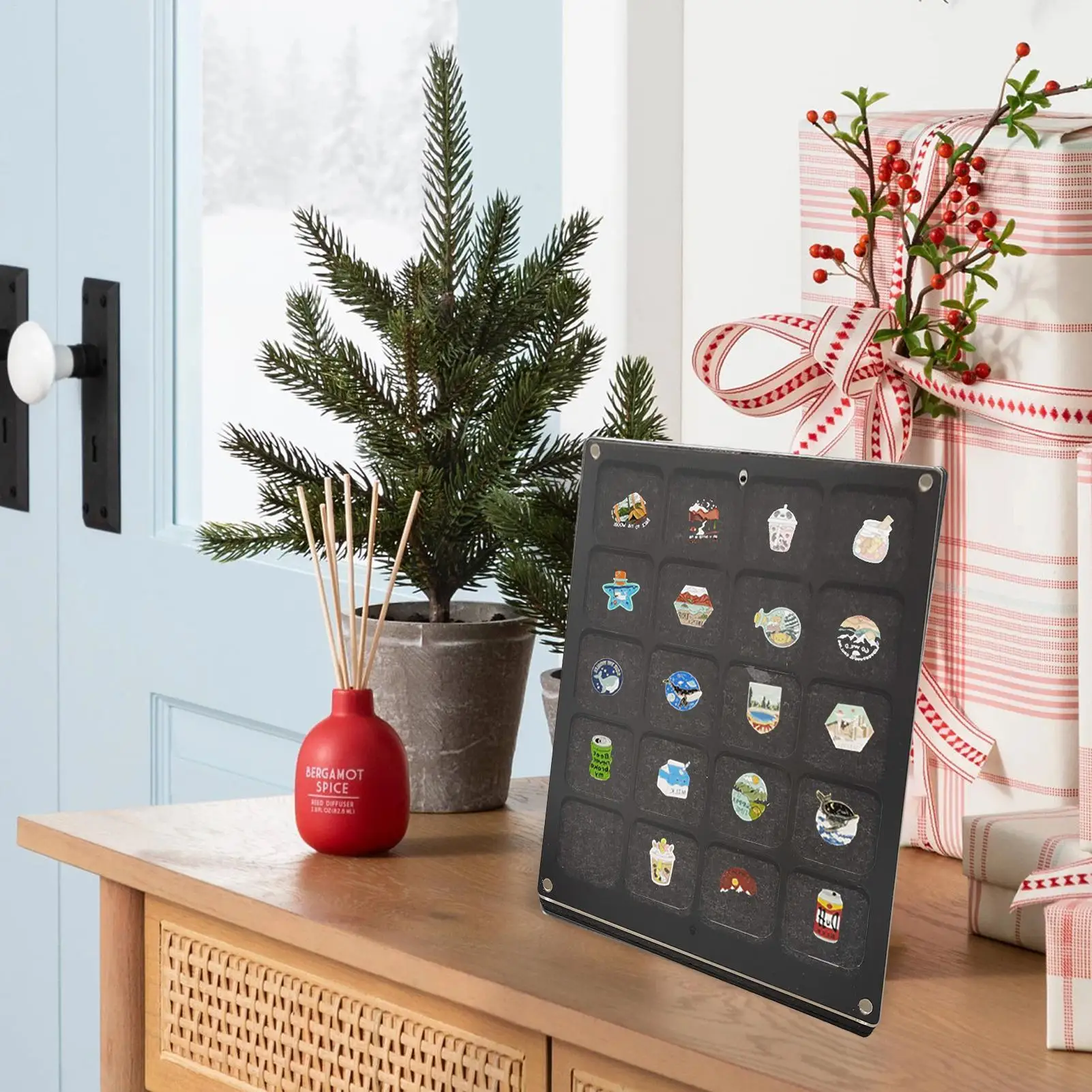 

Витрина для хранения ювелирных изделий, брошь, лоток для значков, органайзер, настольное ожерелье, акриловая витрина