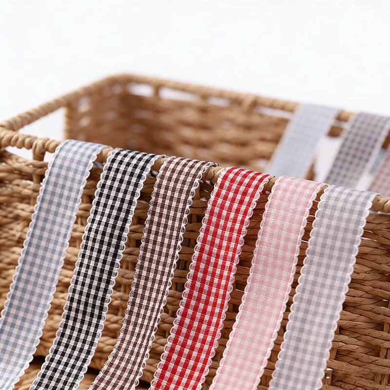 Eco Friendly Lace Plaid Shoelaces for German Trainers, Cute Flat Lace Ribbon for Canvas Sneakers, Fresh Style Shoe Laces