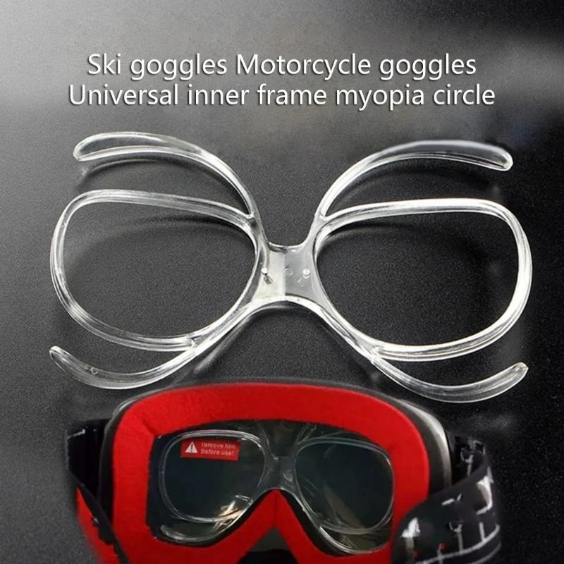Ski Snowboard Goggle Insert Adaptor Optical Insert for Glasses Wearer Universal