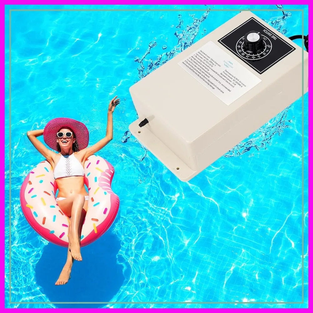 

2000mg/H Ozone Generator with Timer for Cold Plunge, Ice Bath, Hot Tub, Spa